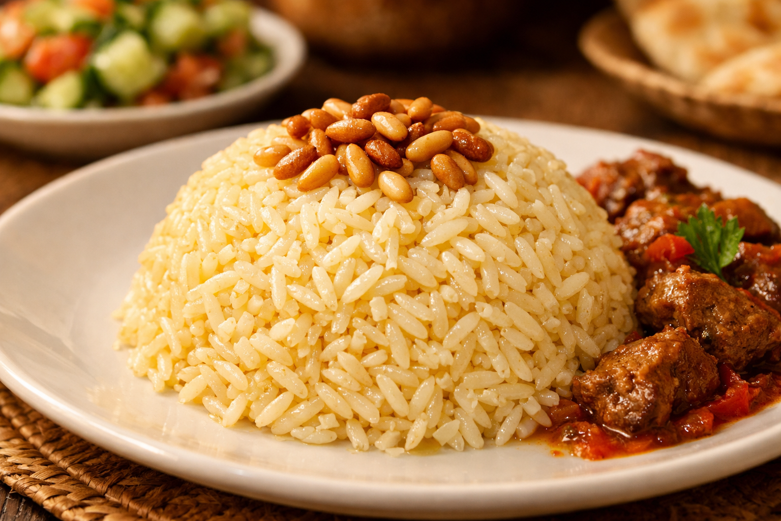 Tereyagli pirinc pilavi