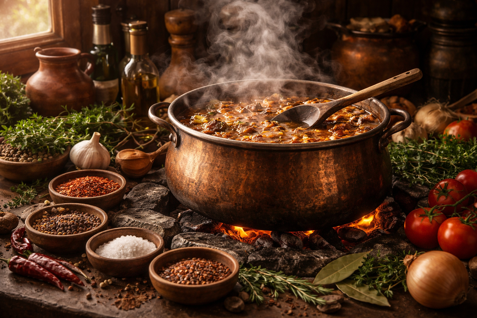 Tencerede yavas pisirme